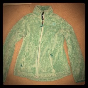 North Face aqua jacket